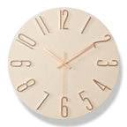 ScandiTick - Elegant Wooden Timepiece