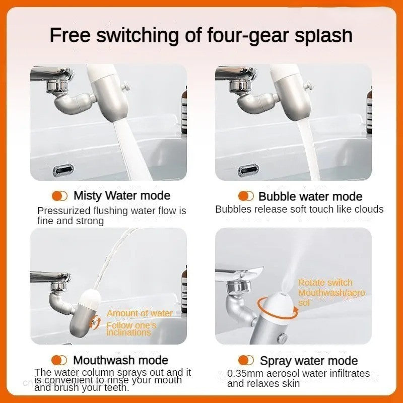 Universal Adjustable Faucet Extension Sprayer