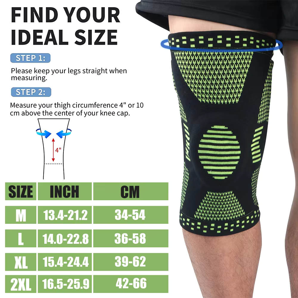 FlexiKnee Compression Brace – Supportive Knee Brace for Pain, Swelling & Stiffness