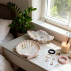 Sea Shell Ceramic Jewelry Tray