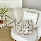 Chunky Woven Knot Cushion