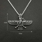 Zoroastrian Faravahar / Ahura Mazda Pendant Necklaces