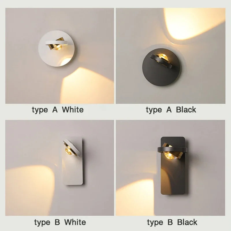 BrightTurn – Adjustable LED Wall Lamp for Any Space