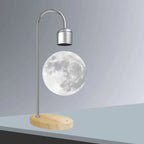 LED Moon Lamp with Magnetic Levitation and Wireless Charging