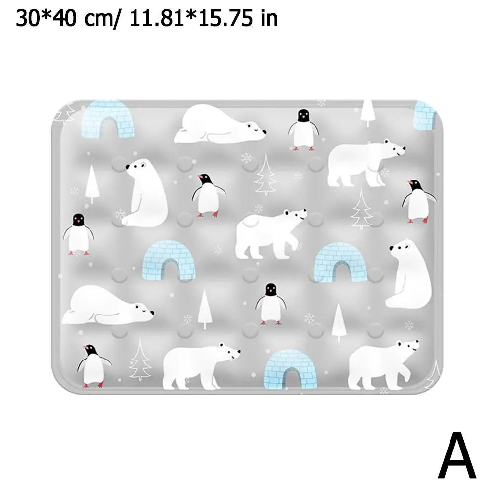 FrostPaws Cooling Mat for Dogs & Cats | Reusable & Filled with Gel | For Summer & Travel | PVC
