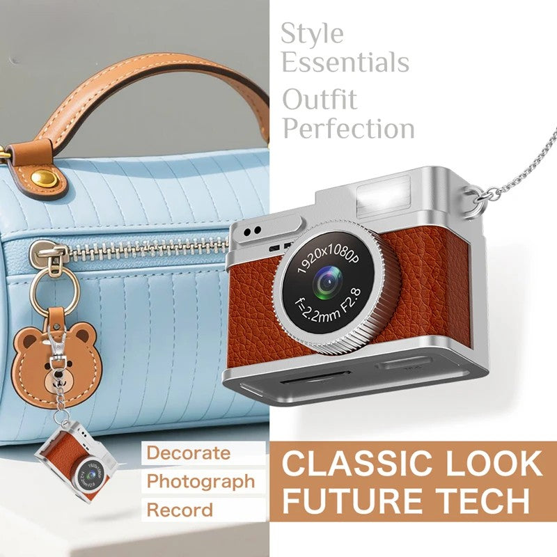 Vintage Digital Camera Style Necklace
