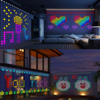 Musical RGB Curtain Garland LED Window Lights