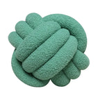Boucle Rope Knot Ball Cushion