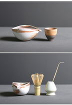 TenchaTime | Complete Matcha Set – Bamboo Whisk & Ceramic Bowl – Authentic Japanese Tea Kit