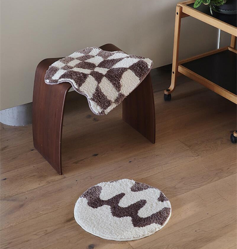 Wavy Grid Seat Cushion