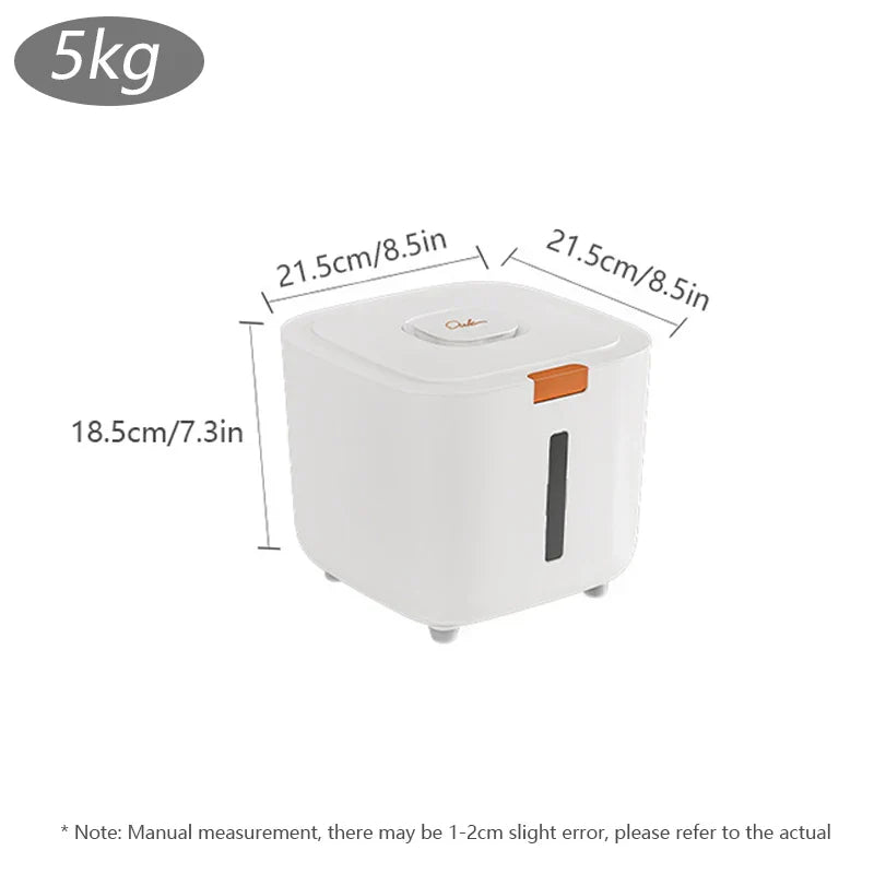 TrockenFutterPro Feed Container for Dogs & Cats | Airtight & Moisture Resistant | 3–7kg Storage | Odorless