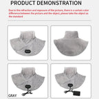 Warm Neck and Shoulder Massager USB Heating Cushion with Vibration
