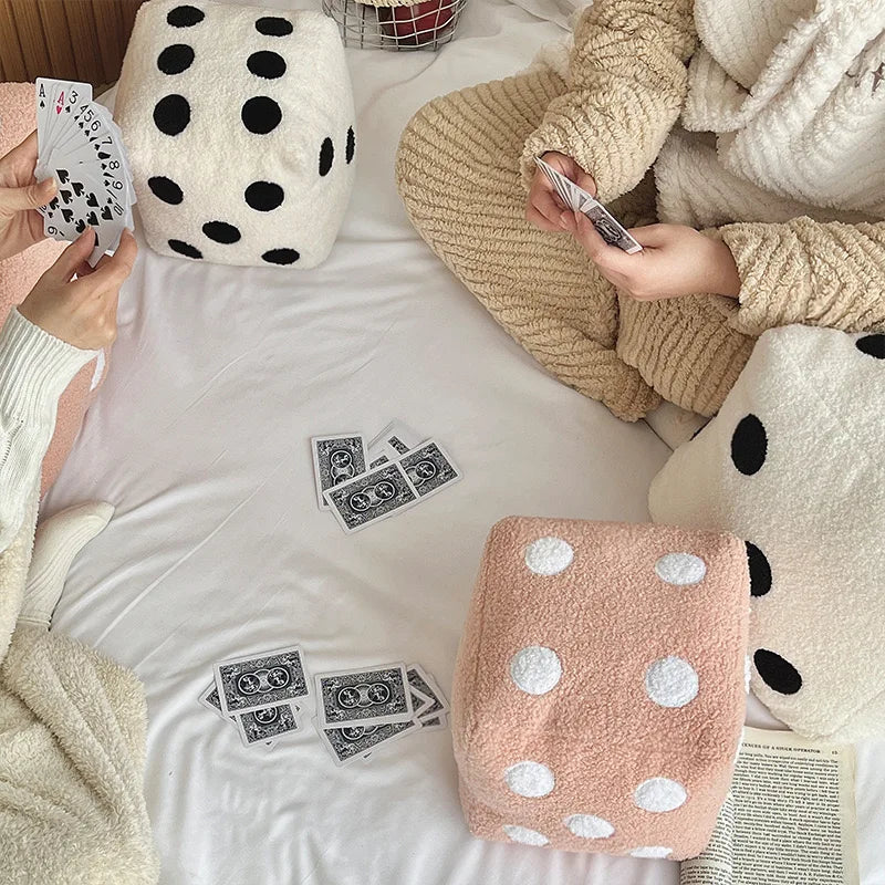 Dice Plush Cushion