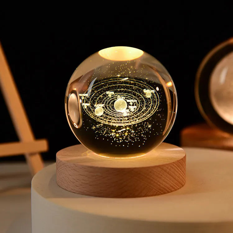 Glowing 3D Crystal Night Lights – Unique Gifts for All Occasions