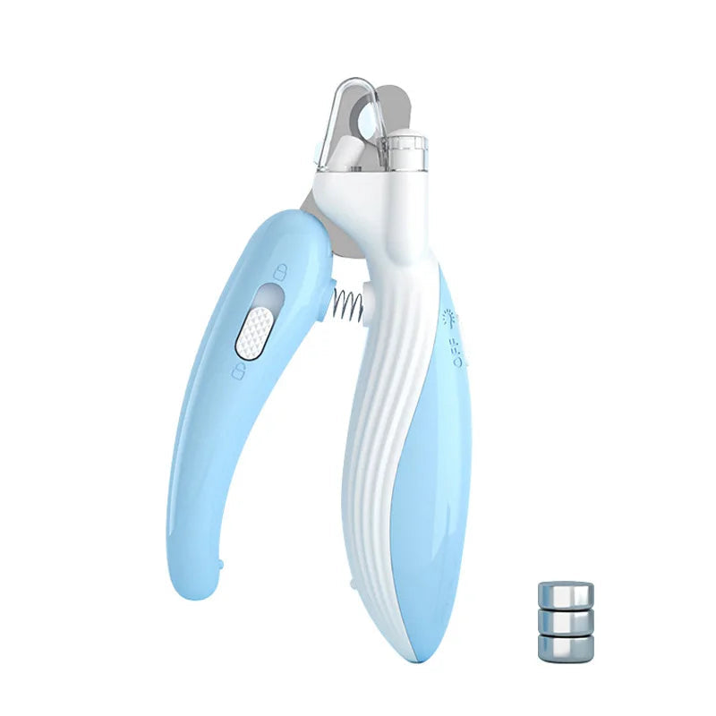 Claw cutter with LED light & safety lock