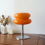 Macaron Glass Retro-Modern Dimming Lamp