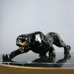 Elegant Jaguar Stone Sculptor