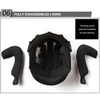 Half Face Motorcycle Helmet with Double Lens & DOT Safety – RoadGuard
