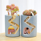 Fantastic Fusion: Unique Artistic Resin Flower Pots