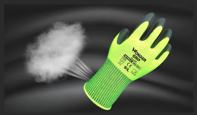 Work Gloves with Wonder Grip – Non-Slip Gloves for Gardening and Craftsmanship