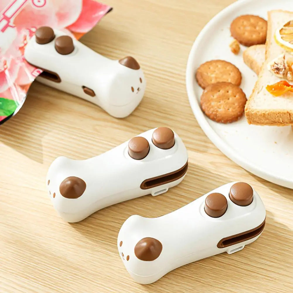 Double Power Rechargeable Magnetic Sealing & Cutter