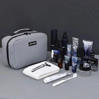 Packvard Men's Toiletry Bag Travel | 24×16×11 cm | Water-repellent & Tear-resistant | With Carry Handle & Plenty of Storage