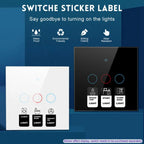 Self-Adhesive Switch Stickers