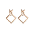 Geometric Overlap Earrings