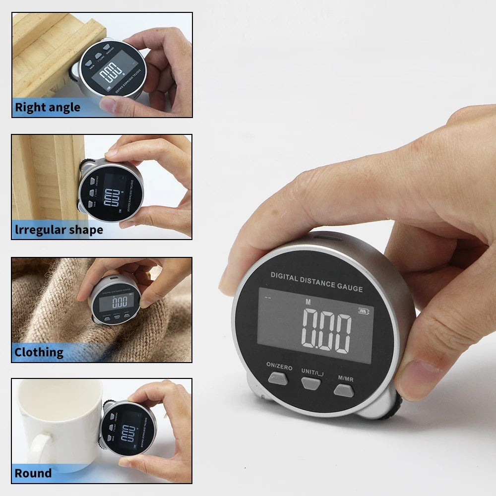 High Precision LCD Display Rechargeable Digital Ruler