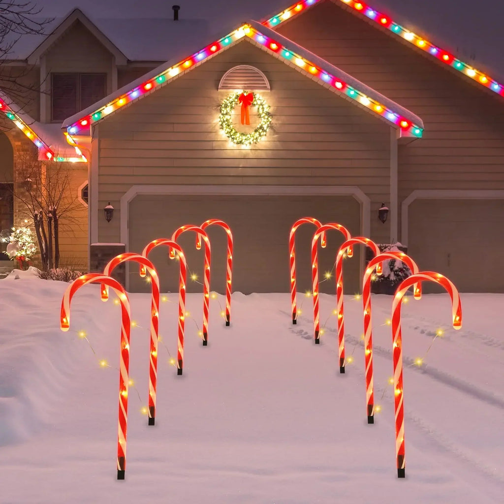 CandyCaneLuxe | Waterproof LED Christmas lights