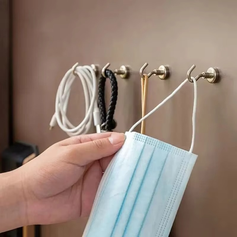 10-Piece Multipurpose Strong Magnetic Hooks Set