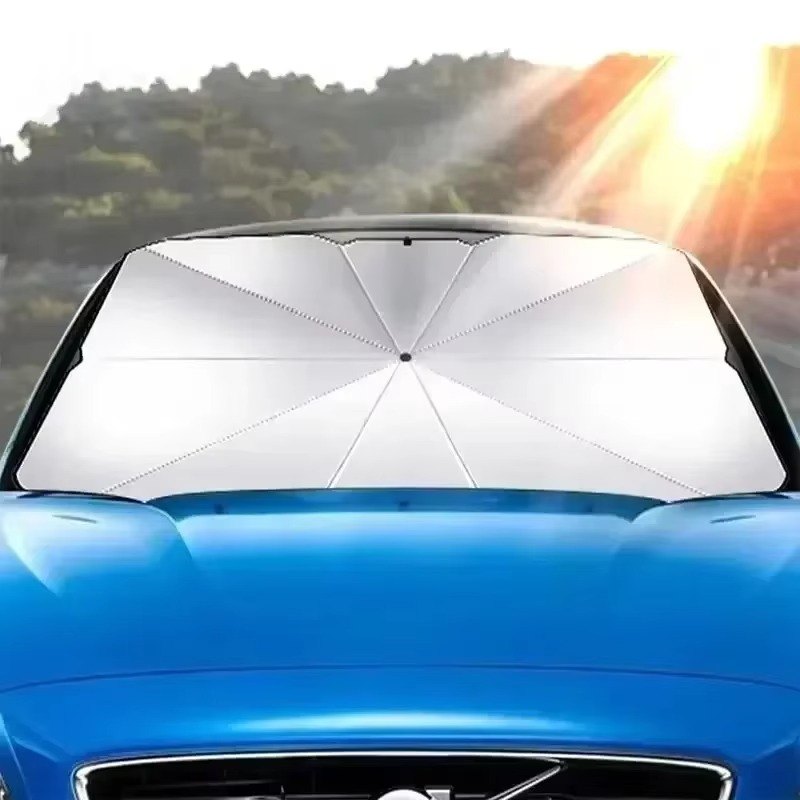 Car Sunshade Umbrella - Front Windshield Cover for UV & Heat Protection