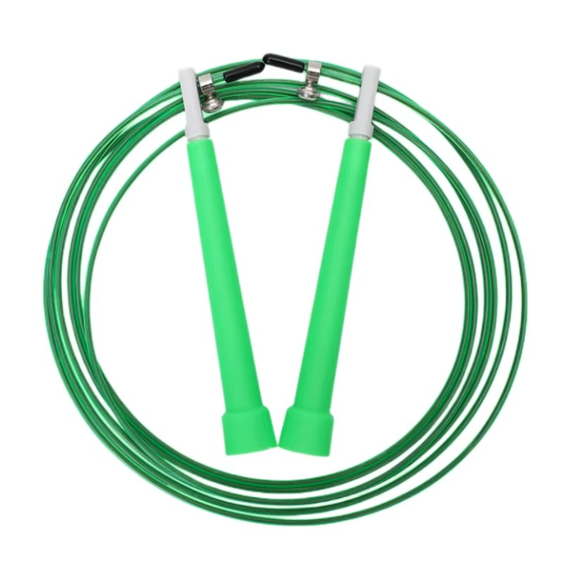 Adjustable Speed Jump Rope with Steel Wire for Fast Workouts and Home Fitness