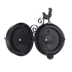 Double-Sided Waterproof Wall Clock