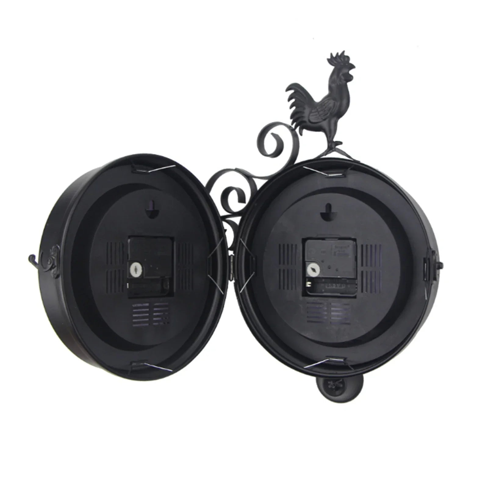 Double-Sided Waterproof Wall Clock