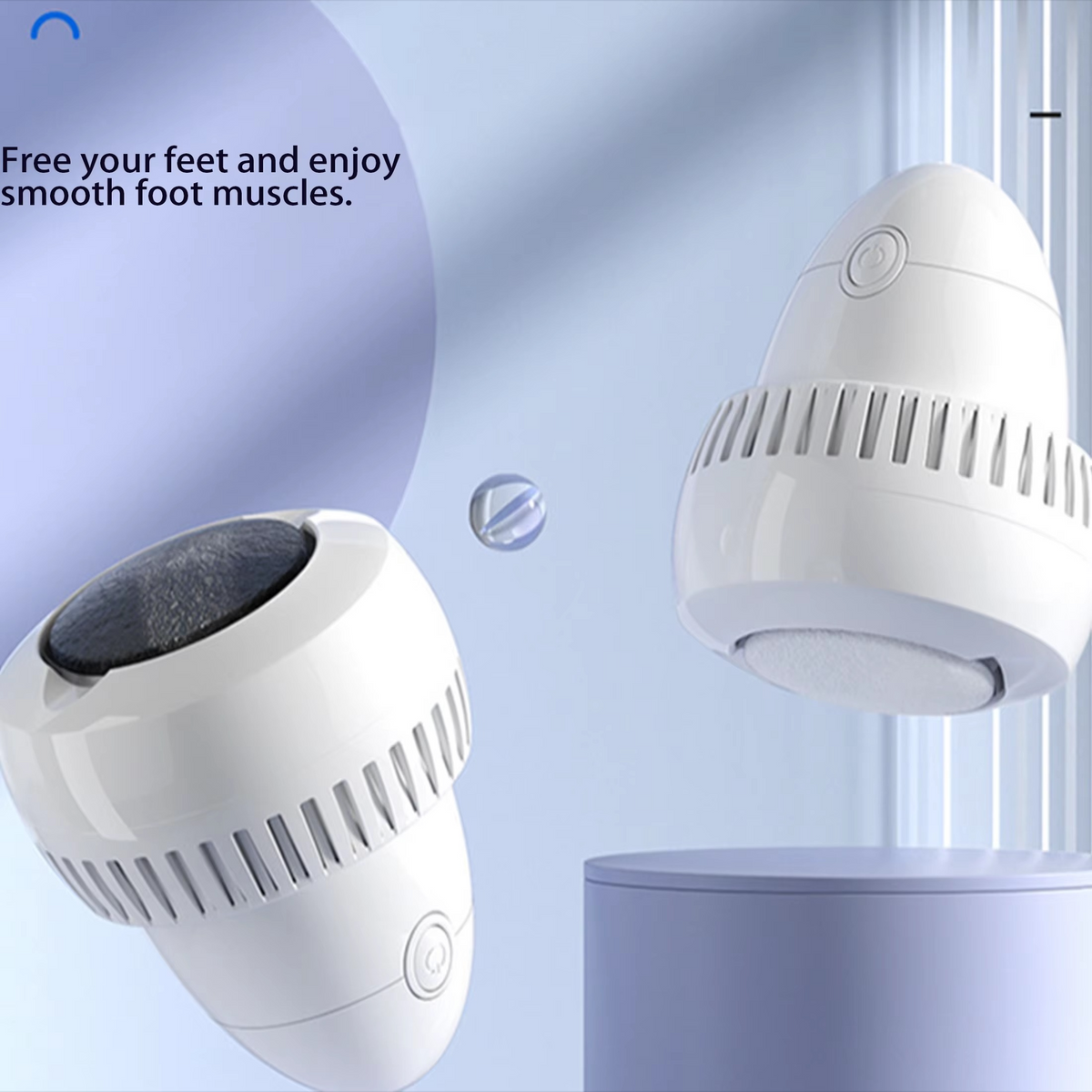 Rechargeable Electric Foot Grinder - Smooth Feet Anytime, Anywhere