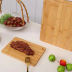 Premium Dual-Purpose Wooden Chopping and Serving Board