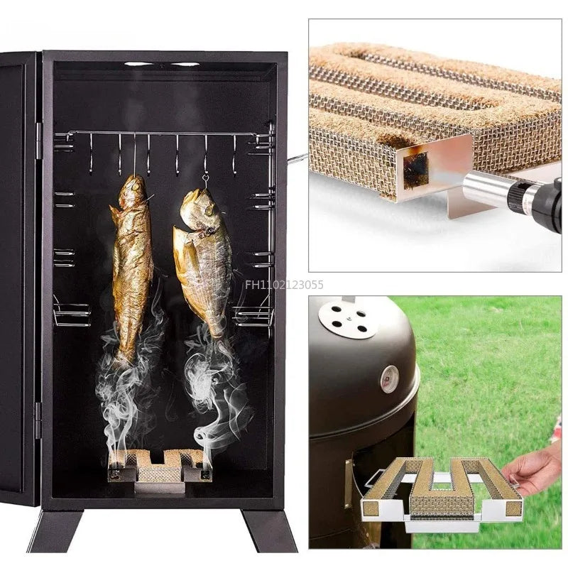 Räuchinox Cold Smoke Generator | Stainless Steel & Durable | Up to 10h Smoke | For Grill & Smoker