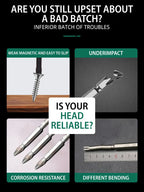 Magnetic Titanium Impact Anti-Slip Screw Head