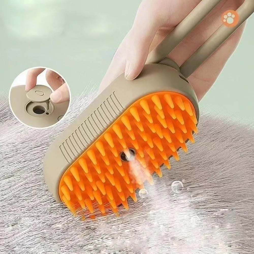 Electric Steam Brush for Shiny Hair Covering