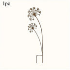 Florandis Metal Garden Stake Flower | Decorative Stake for Balcony, Bed & Plant Pot | Weatherproof & Detailed