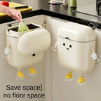 Surprised Face Hanging Trash Can