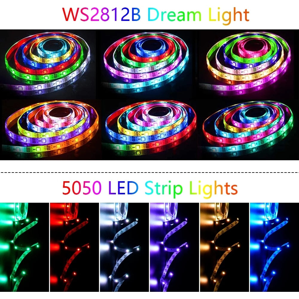 1M-20M RGB LED Light Strip 5V LED