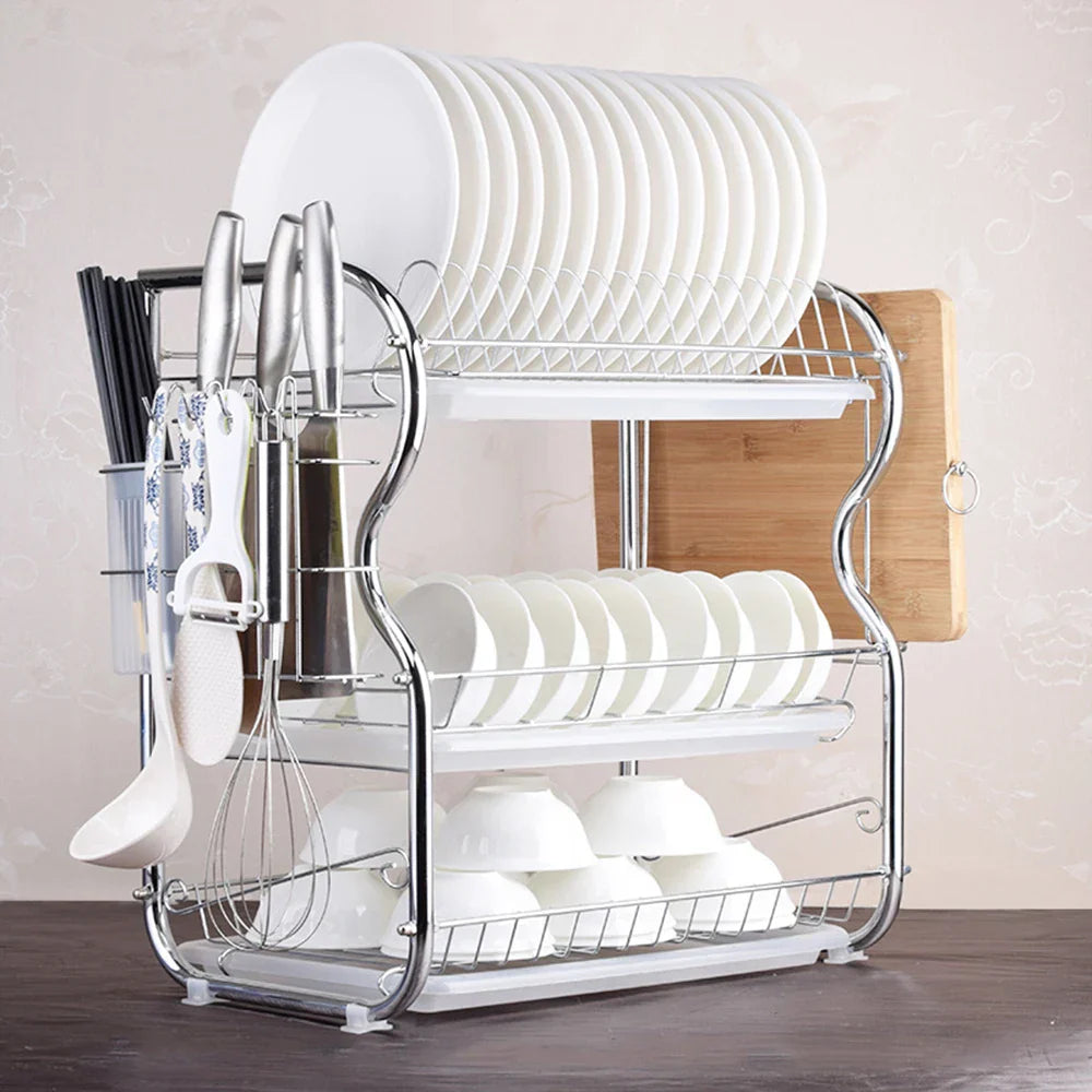 Multifunctional dish and cutlery dryer