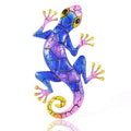 Artinova Wall Decor Animal Motif | Handcrafted from Wrought Iron | Colorful Accents in Green, Red or Blue