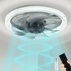 Adjustable Lighting Modern Ceiling Fan with Remote