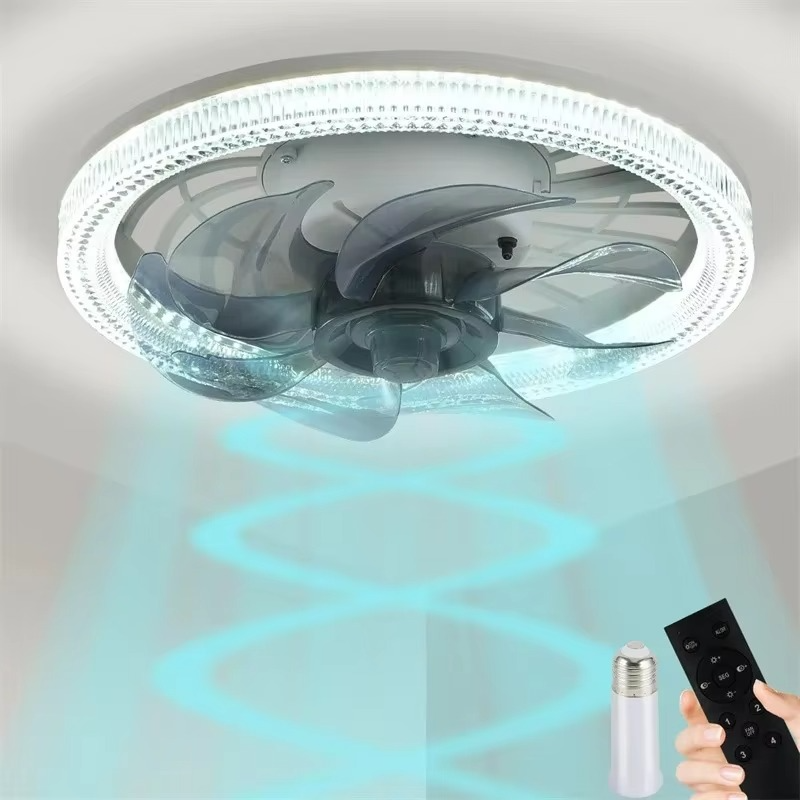 Adjustable Lighting Modern Ceiling Fan with Remote