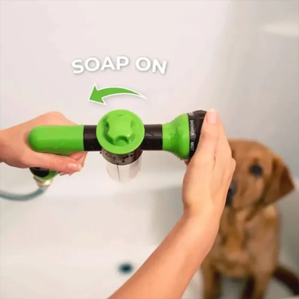 Pet Bath Spray with All-Around Spray Function