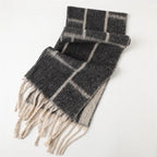 CashmiraLux | Women's Winter Scarf & Stole | Cashmere-Pashmina Mix | 220×42 cm | With Fringes