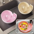 Spiral Flow Fruit Vegetable Cleaning Drainer Bowl